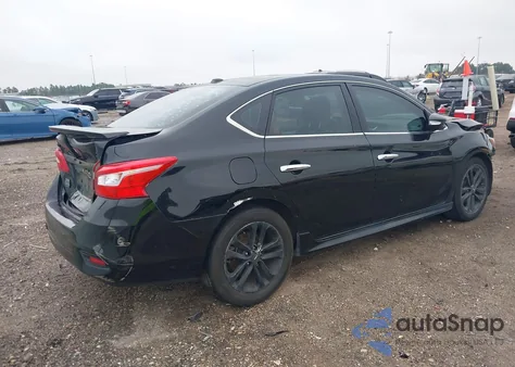 2018 Nissan Sentra Sr from USA, damaged, VIN 3N1AB7AP2JY237165